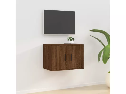 Kauf Unique TV-Wandschrank Braun Eichen-Optik 57x34,5x40 cm