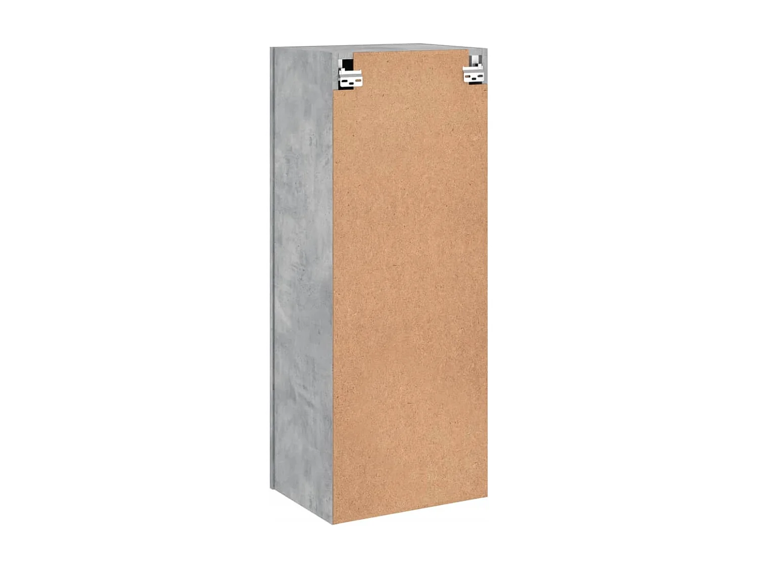 Meuble TV mural gris béton 40,5x30x102 cm bois d'ingénierie