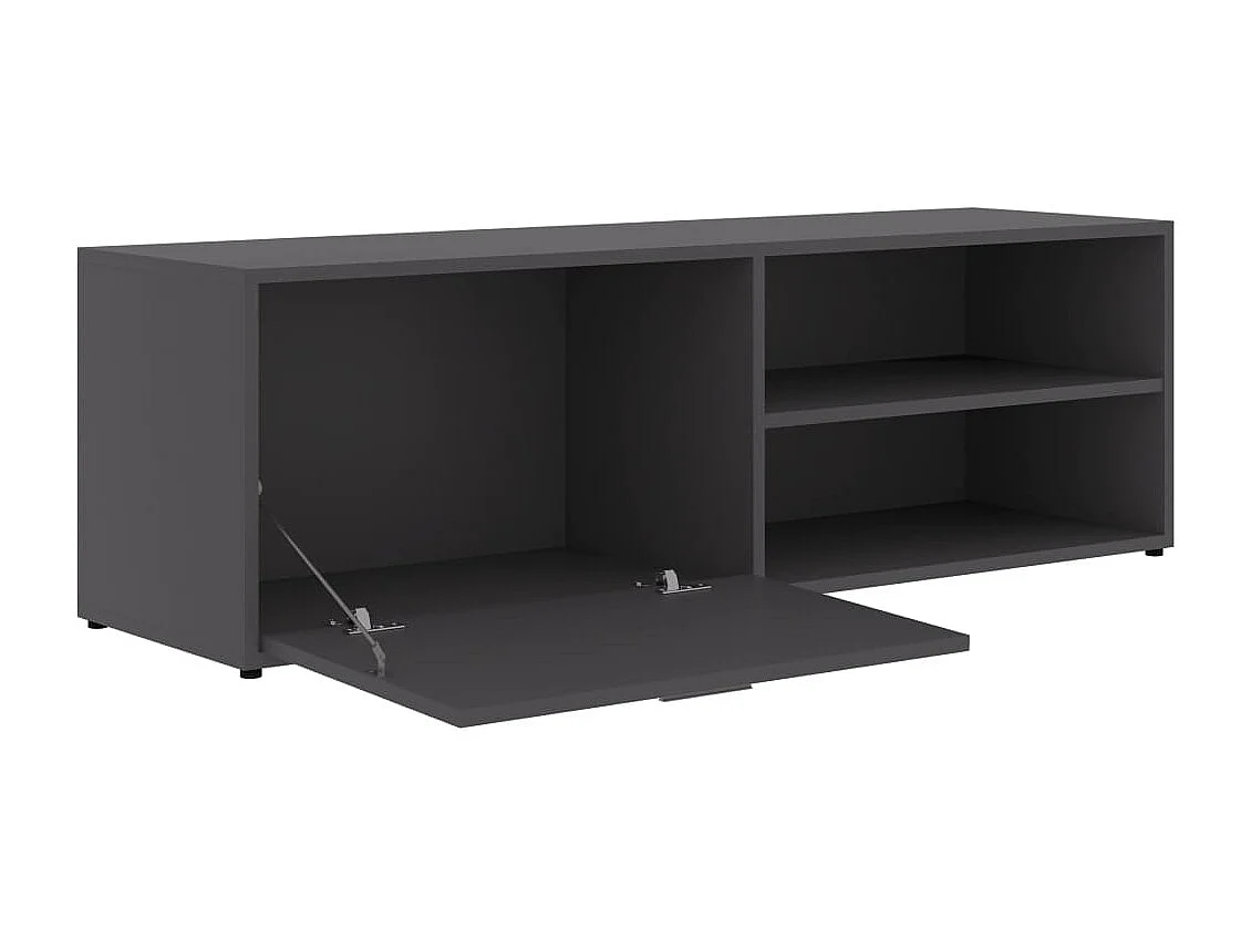 TV-Schrank Grau 120x34x37 cm Holzwerkstoff