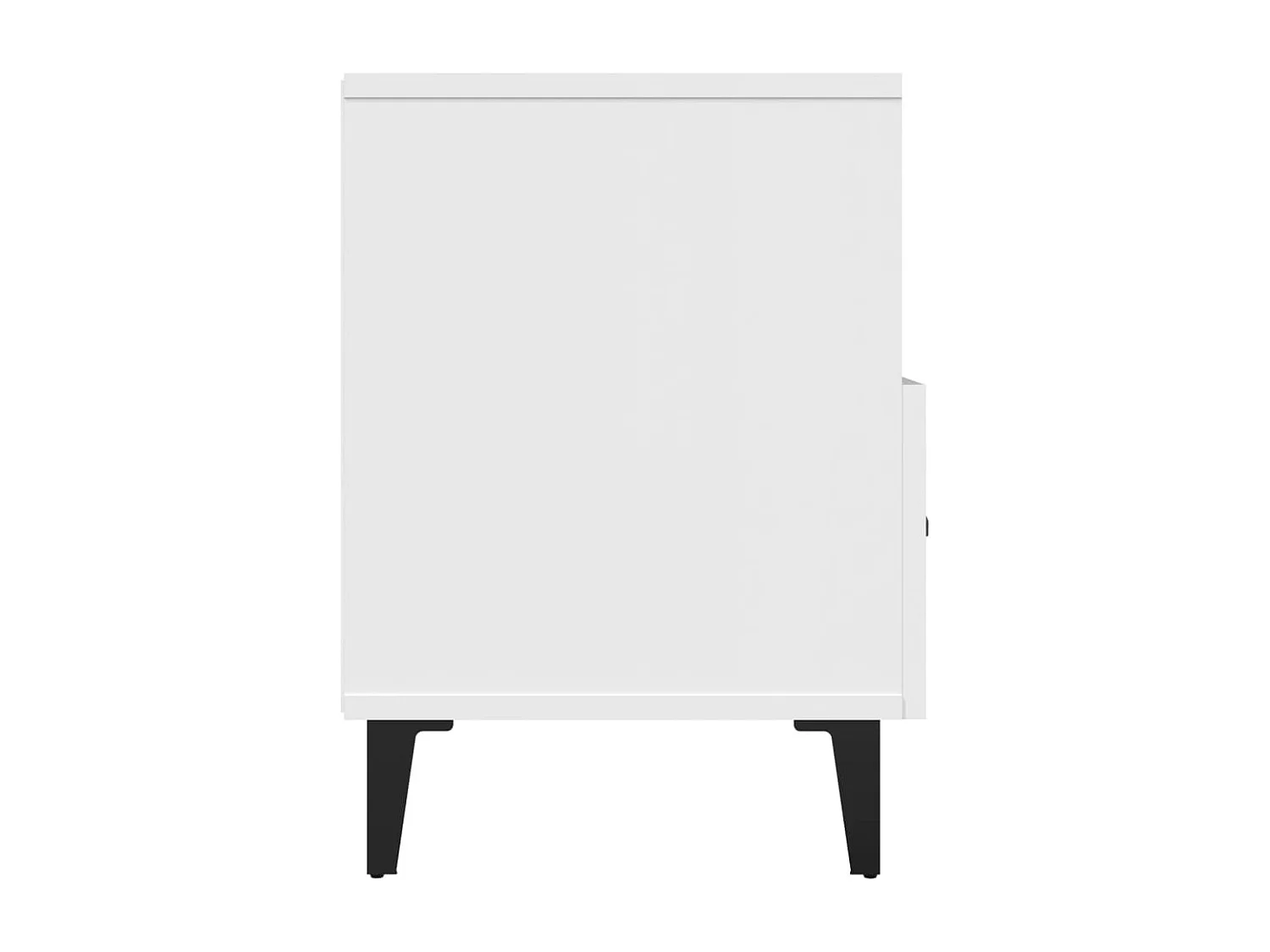 TV-Schrank Weiß 80x36x50 cm Holzwerkstoff