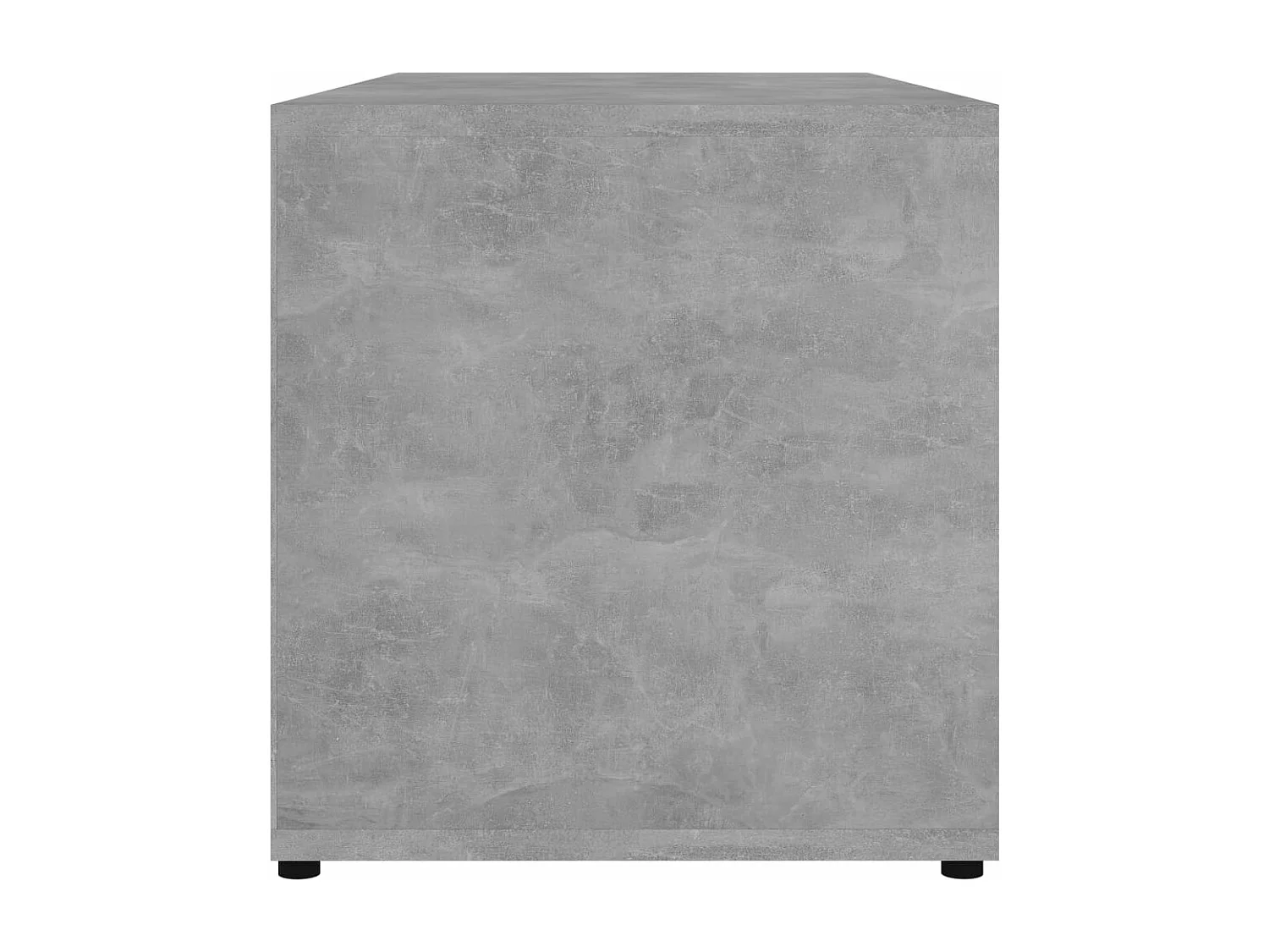 Meuble TV Gris béton 80x34x36 cm Bois d'ingénierie