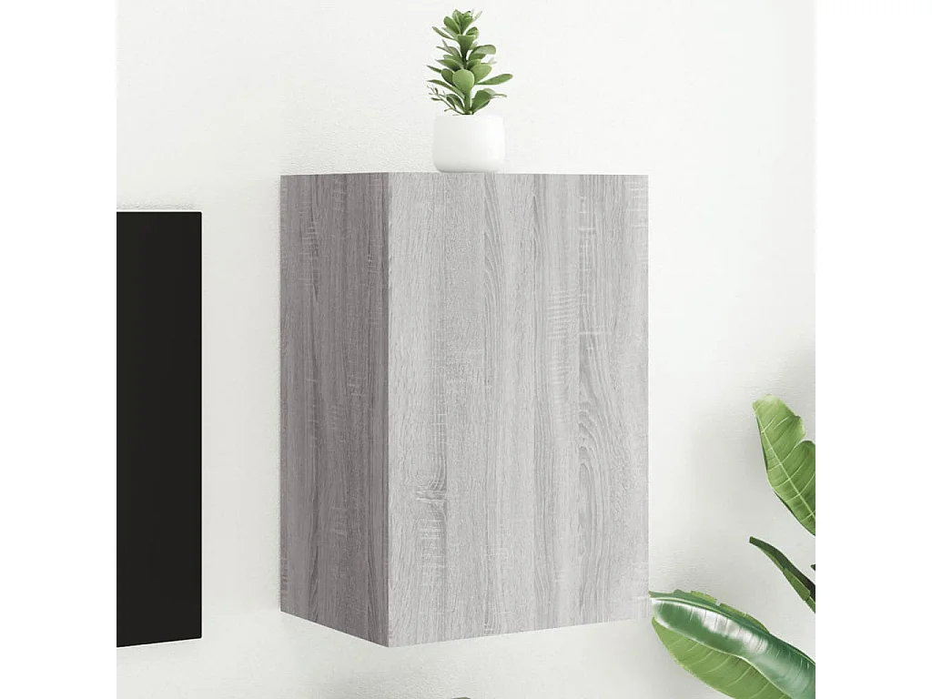 TV-Wandschrank Grau Sonoma 40,5x30x60 cm Holzwerkstoff