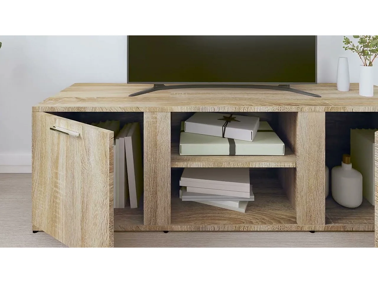 TV-Schrank Sonoma-Eiche 120x34x37 cm Holzwerkstoff