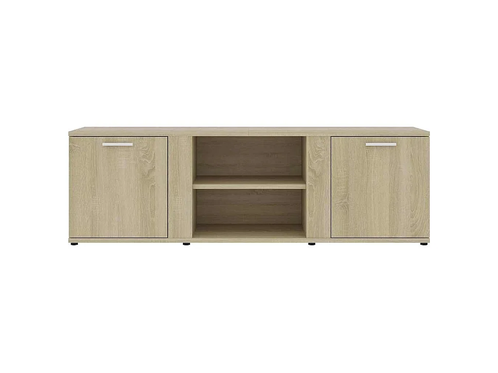 Móvel de TV 120x34x37 cm derivados de madeira carvalho sonoma