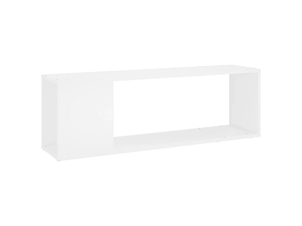 TV-Schrank Weiß 100x24x32 cm Holzwerkstoff