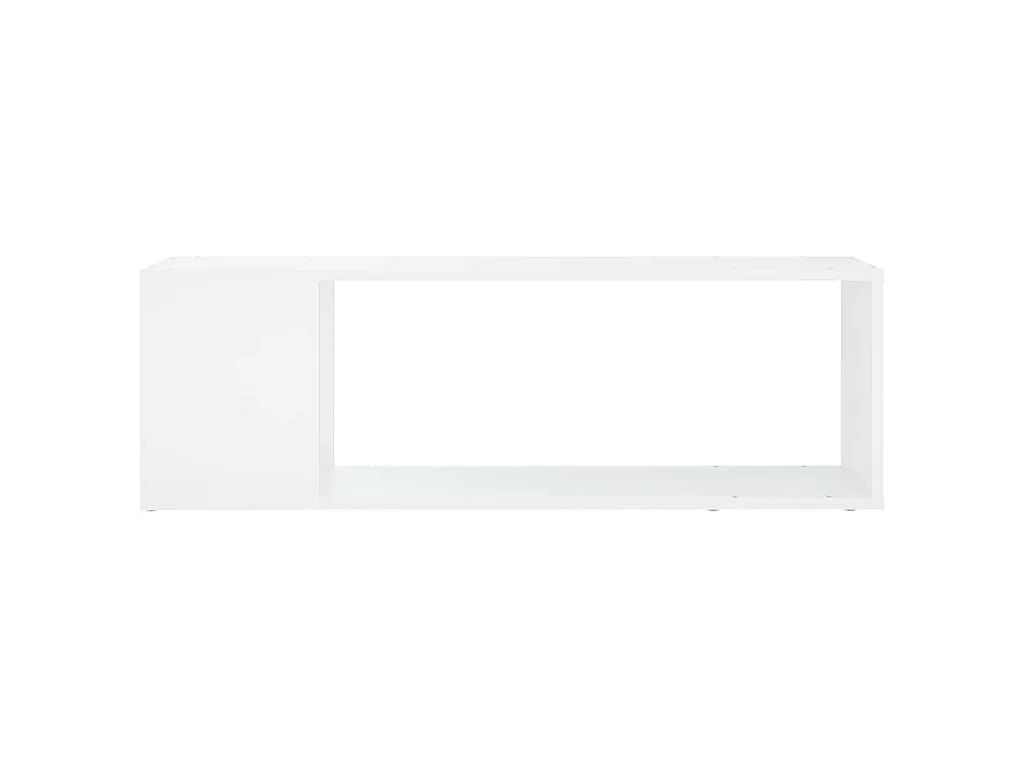 Tv-meubel 100x24x32 cm bewerkt hout wit