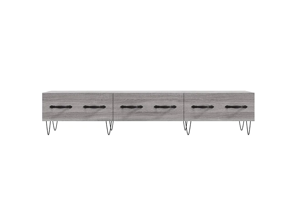 TV-Schrank Grau Sonoma 150x36x30 cm Holzwerkstoff