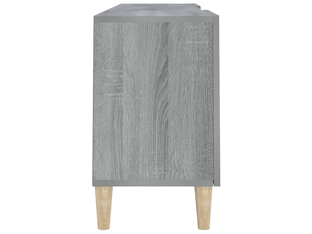Meuble TV Sonoma gris 150x30x50 cm Bois d'ingénierie