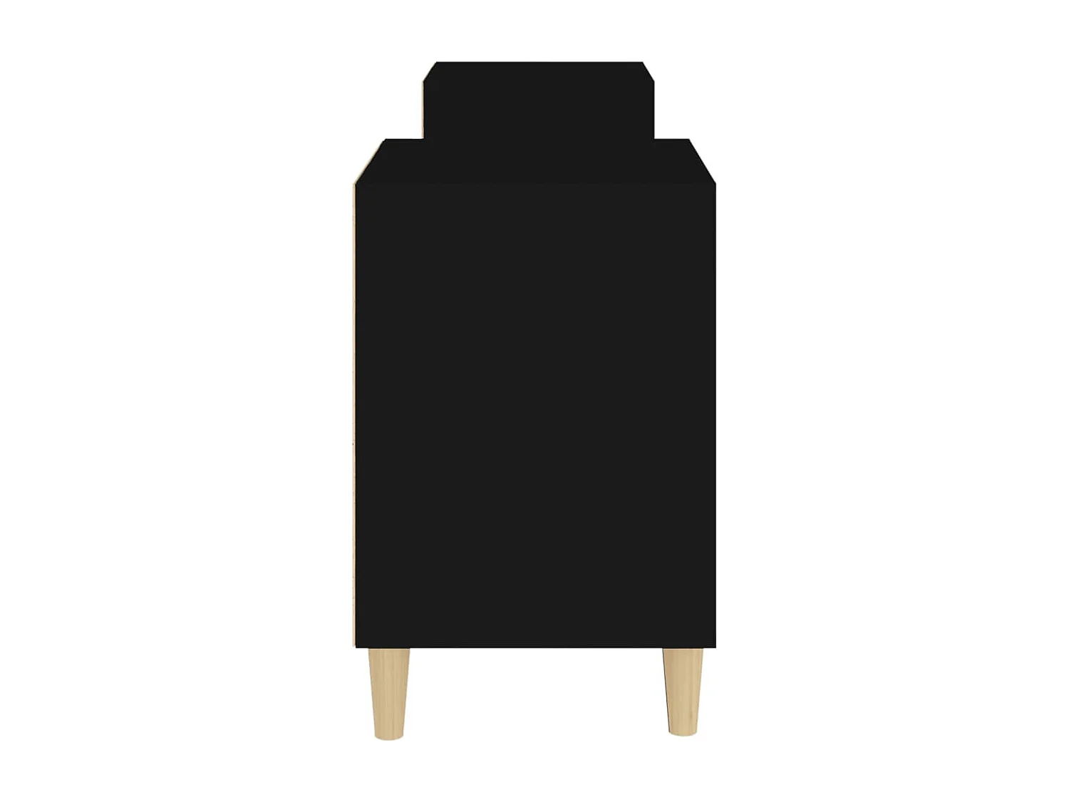 TV-Schrank Schwarz 160x35x55 cm Holzwerkstoff