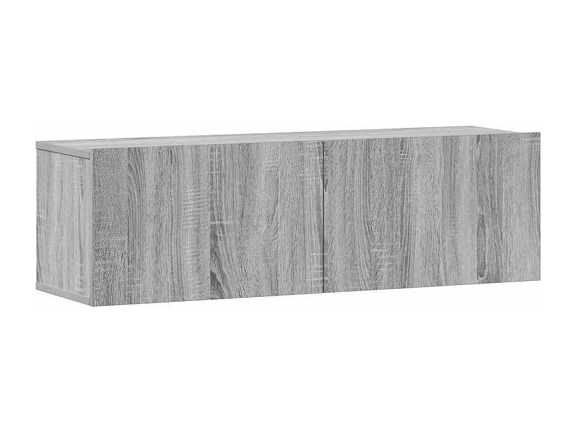 Ensemble de meubles TV 3 pcs Sonoma gris Bois d'ingénierie