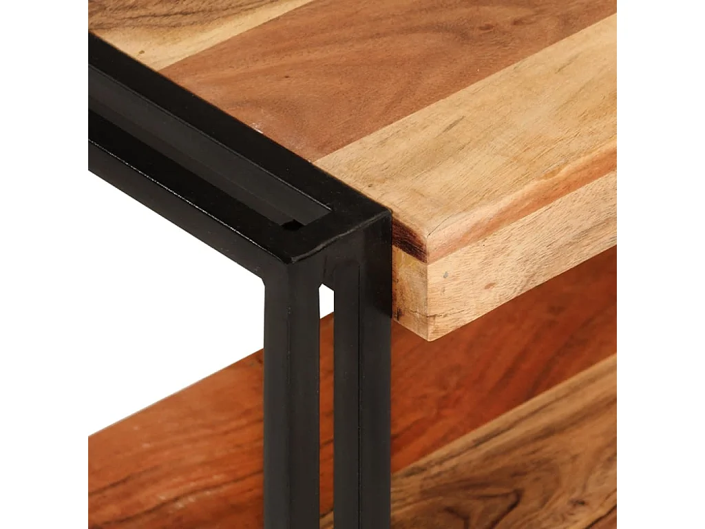 Tv-meubel 180x30x40 cm massief acaciahout