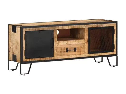 Kauf Unique TV-Schrank 110x31x46 cm Raues Mangoholz