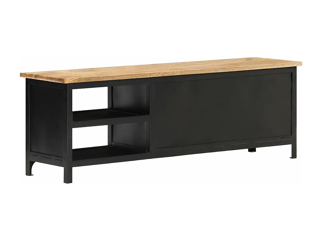 Tv-meubel 120x30x40 cm massief mangohout