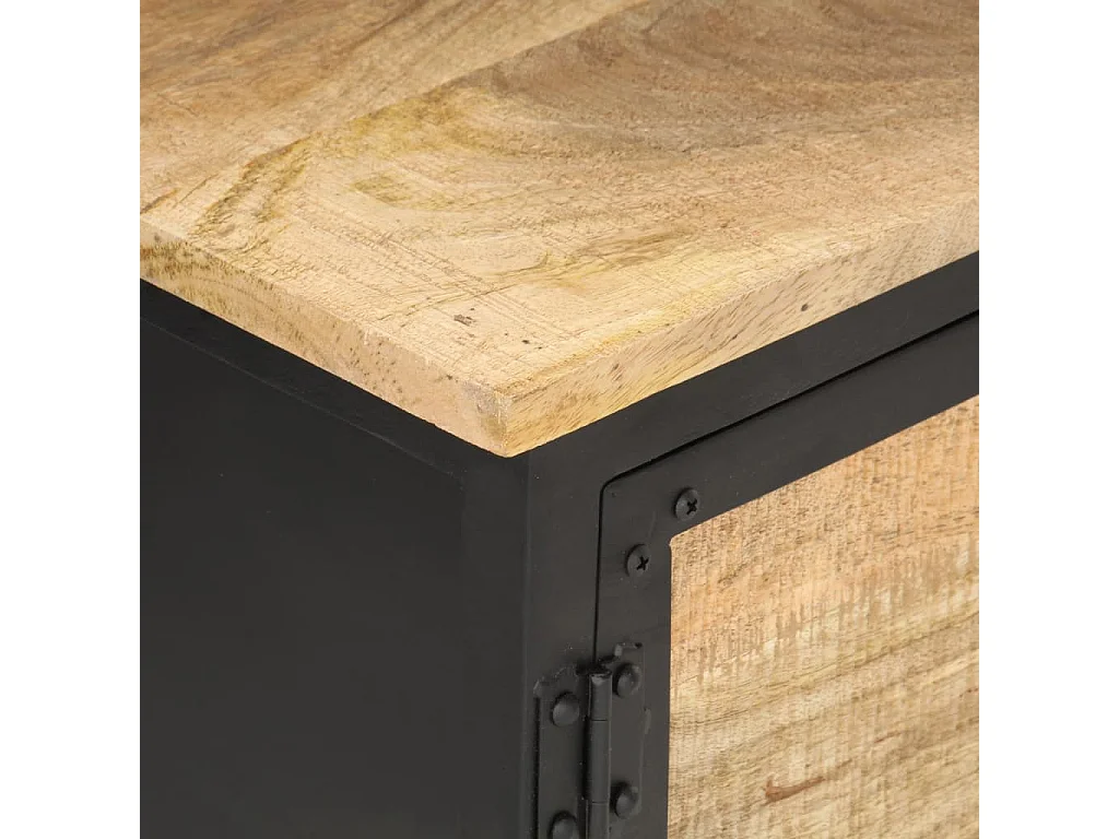 Tv-meubel 120x30x40 cm massief mangohout