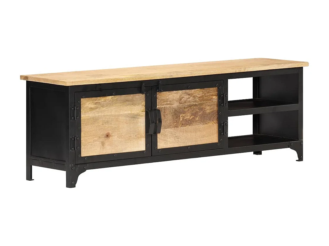 Tv-meubel 120x30x40 cm massief mangohout