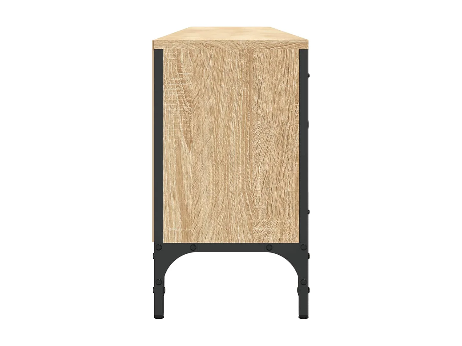 TV-Schrank mit Schublade Sonoma-Eiche 200x25x44cm Holzwerkstoff