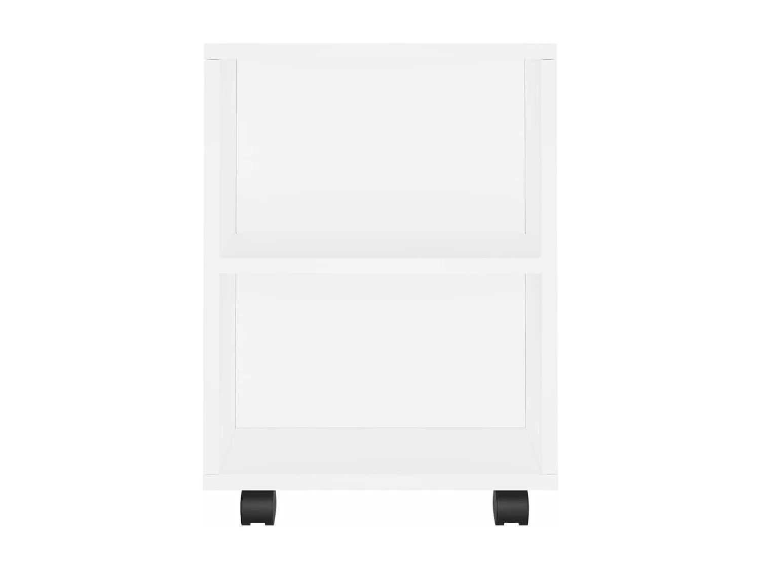 Mobile Porta TV Bianco 102x34,5x43 cm in Legno Multistrato