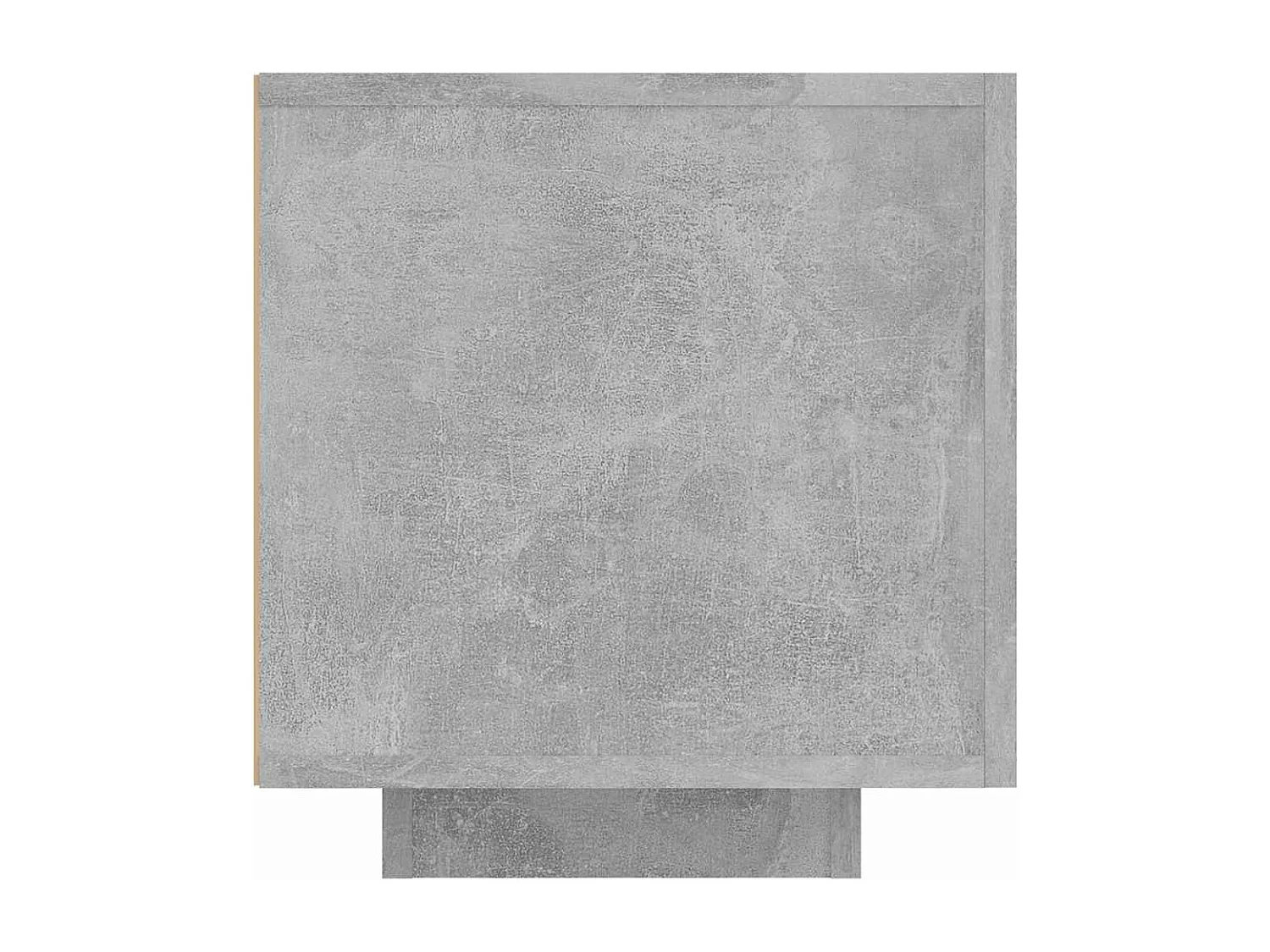 Meuble TV avec lumières LED gris béton 160x35x40 cm