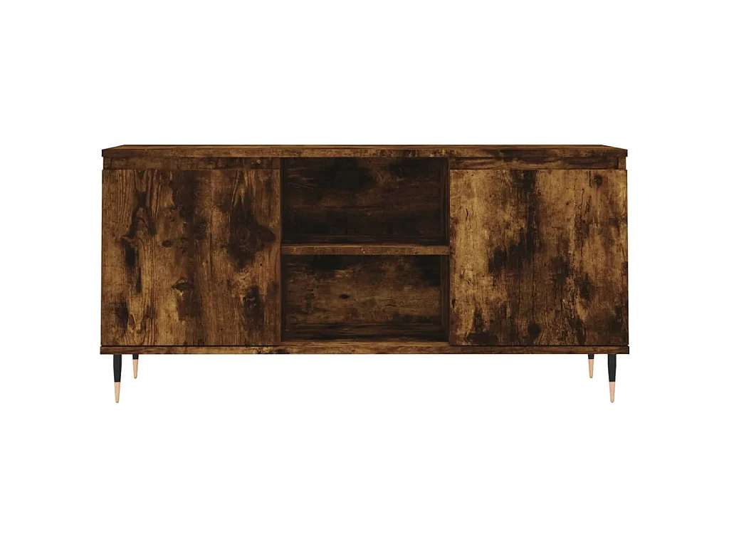 TV-Schrank Räuchereiche 104x35x50 cm Holzwerkstoff