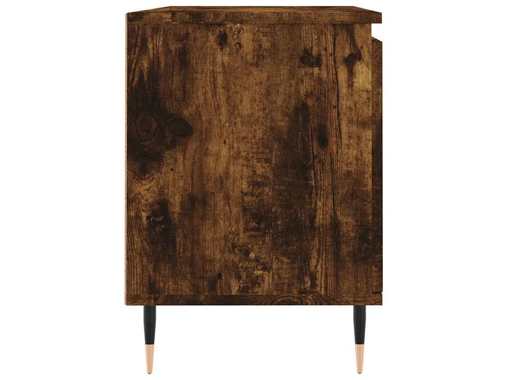 TV-Schrank Räuchereiche 104x35x50 cm Holzwerkstoff