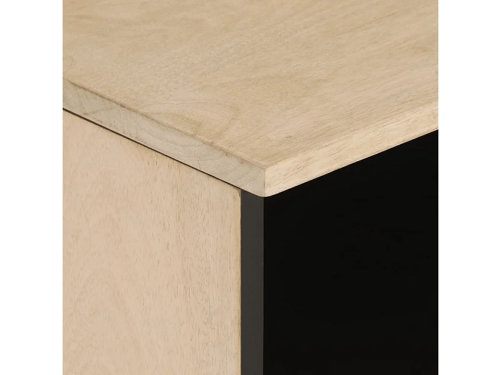 Mobile Porta TV 70x33x46 cm in Legno Massello di Mango