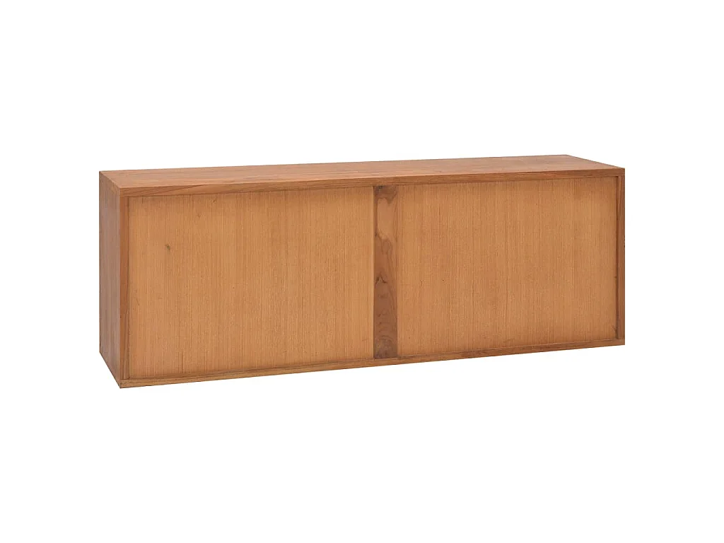 Mobile Porta TV 110x30x40 cm in Legno Massello di Mango