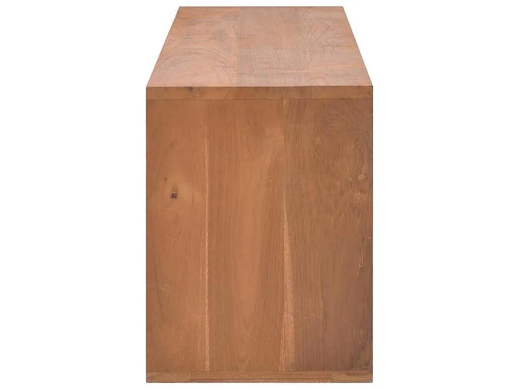 Mobile Porta TV 110x30x40 cm in Legno Massello di Mango