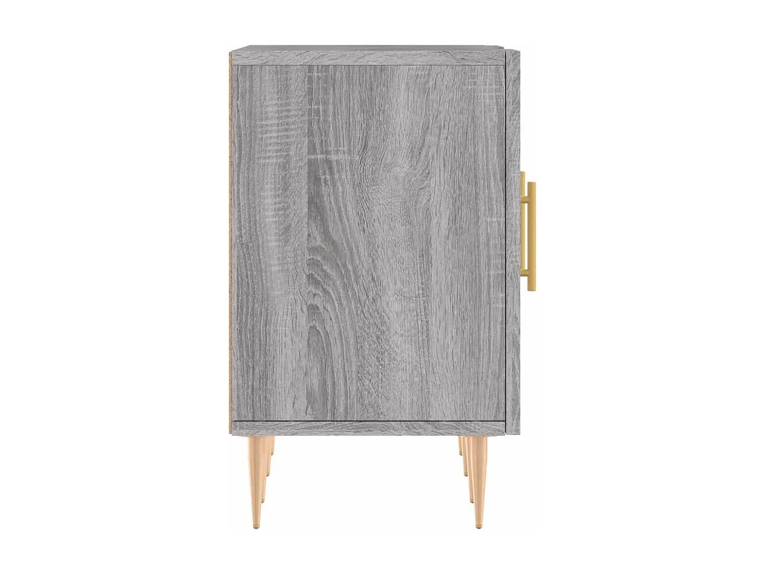 Meuble TV sonoma gris 150x30x50 cm bois d'ingénierie
