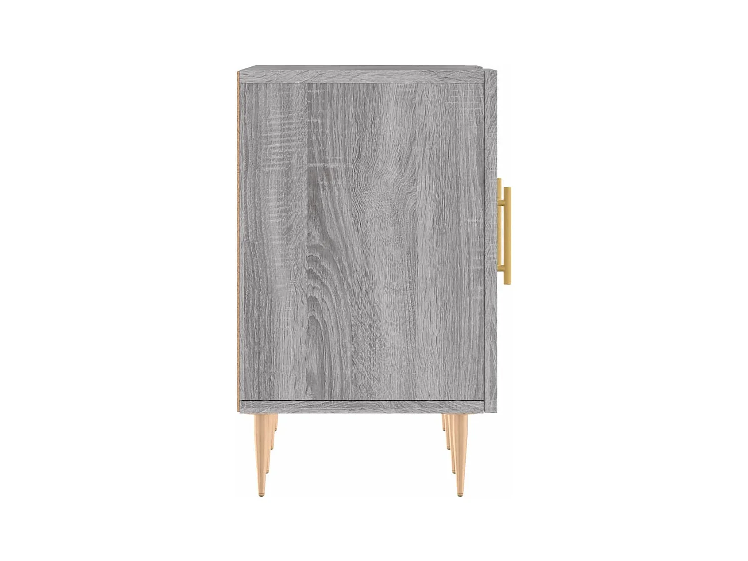 Meuble TV sonoma gris 150x30x50 cm bois d'ingénierie