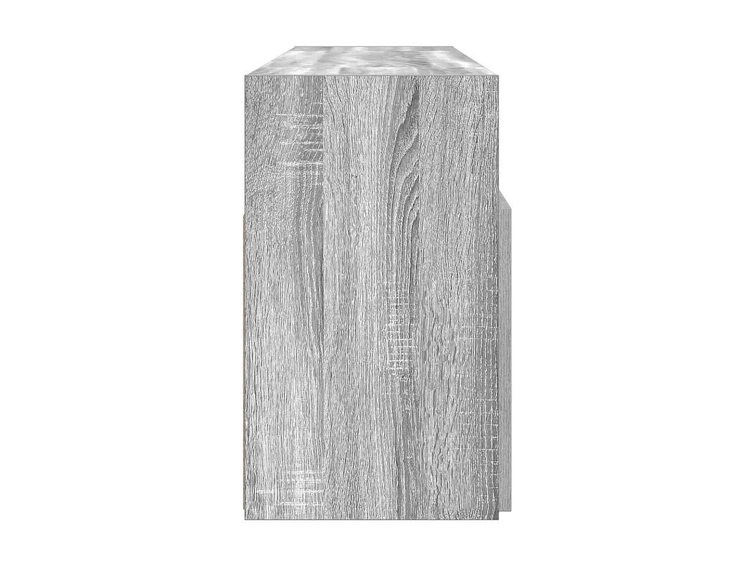 TV-Schrank mit LED-Leuchten Grau Sonoma 120x30x50 cm