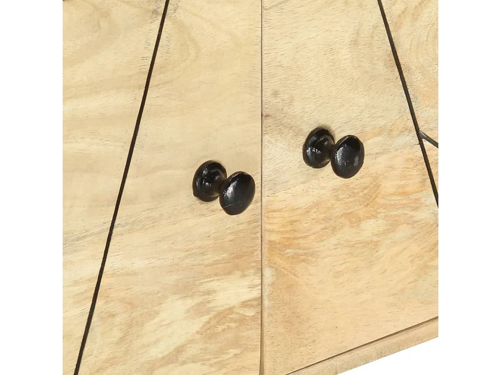 Tv-meubel 140x30x40 cm massief mangohout