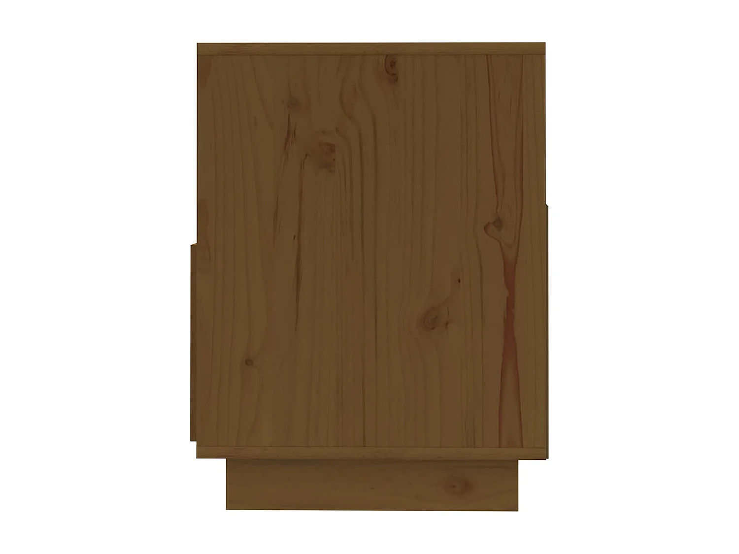 Móvel de TV 140x37x50 cm madeira de pinho maciça castanho mel