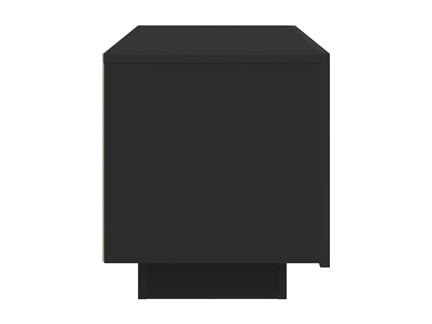 TV-Schrank Schwarz 100x35x40 cm Holzwerkstoff