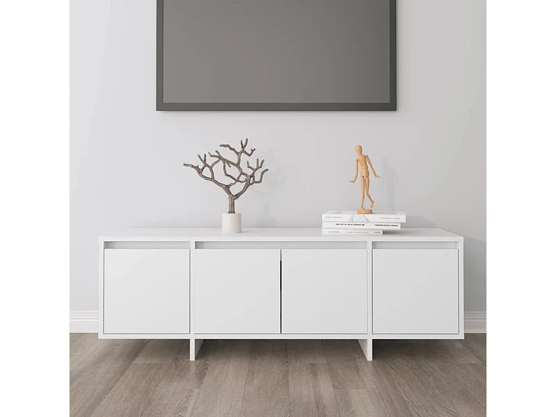 TV-Schrank Weiß 120x30x40,5 cm Holzwerkstoff