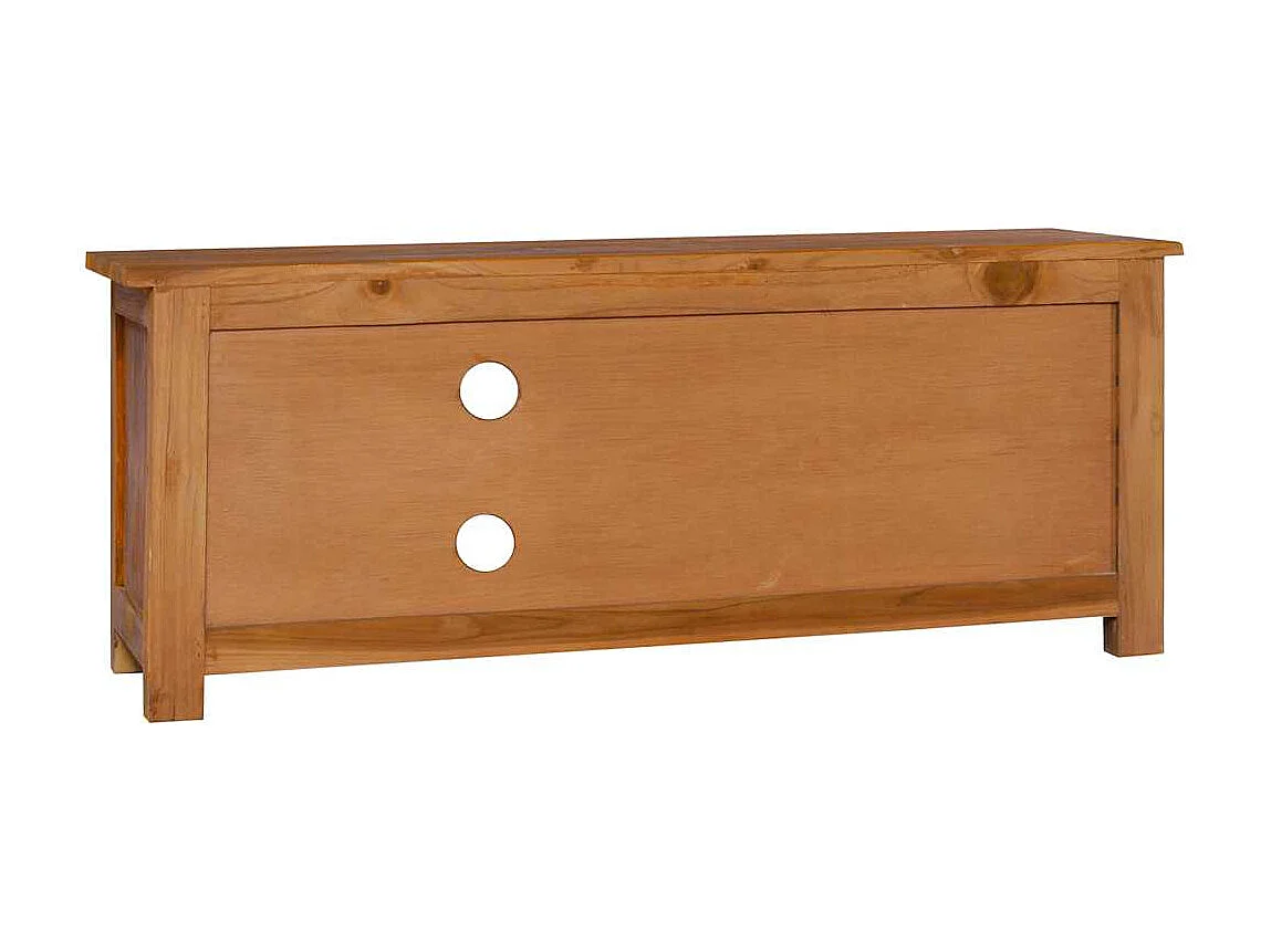 Tv-meubel 100x30x40 cm massief teakhout
