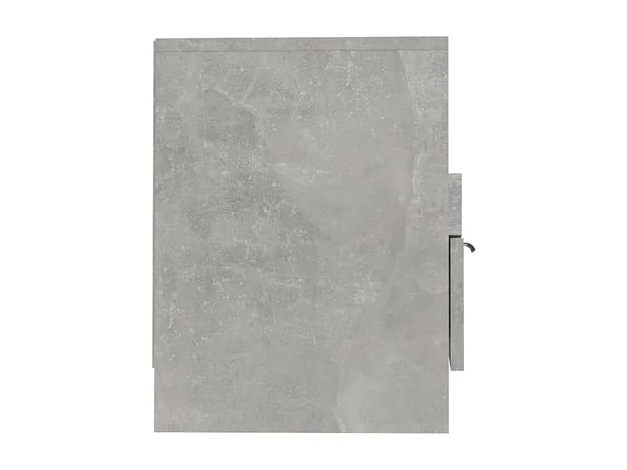 TV-Schrank Betongrau 150x33,5x45 cm Holzwerkstoff