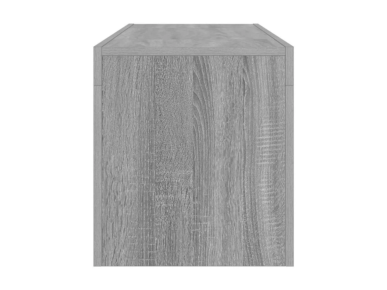 Meuble TV avec lumières LED sonoma gris 120x35x40 cm