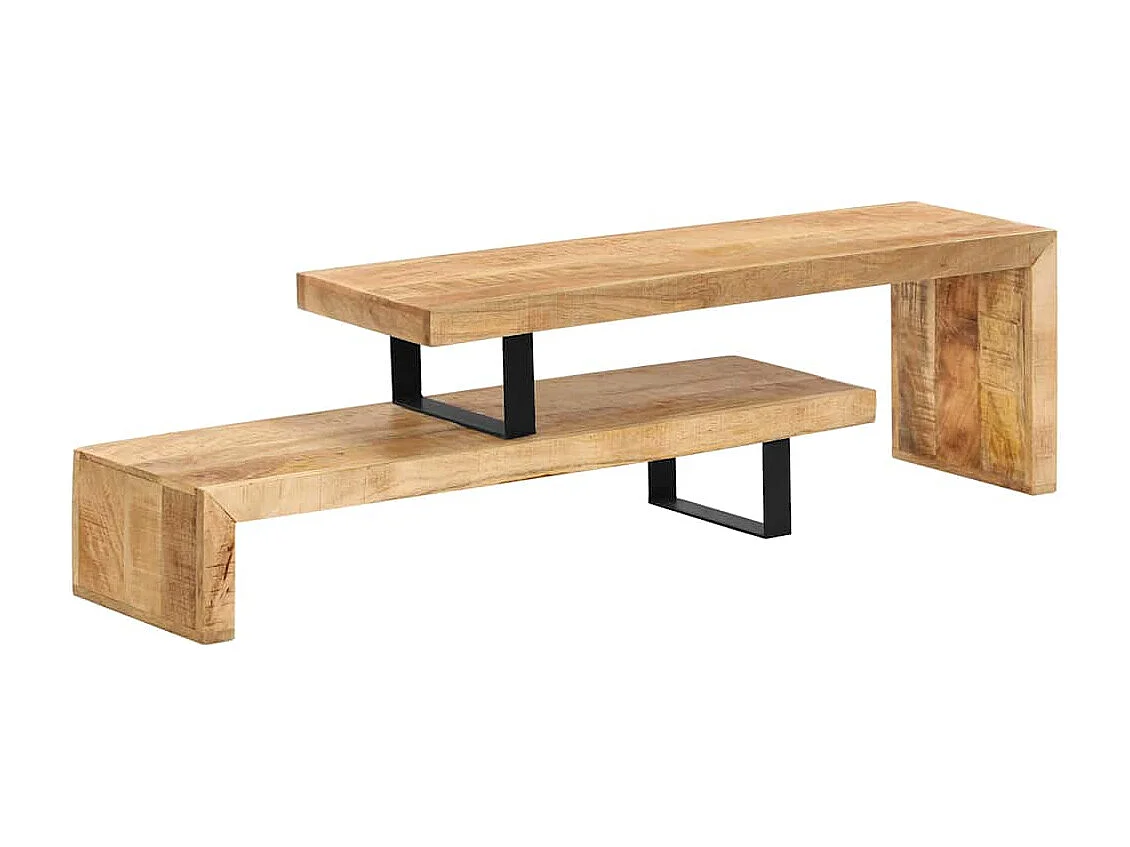 Mobile Porta TV in Legno Massello di Mango