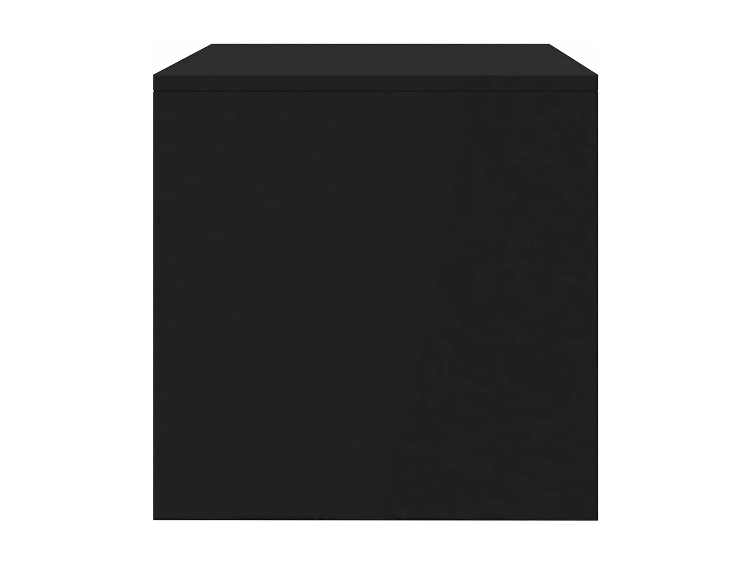 Meuble TV Noir 100x40x40 cm Bois d’ingénierie