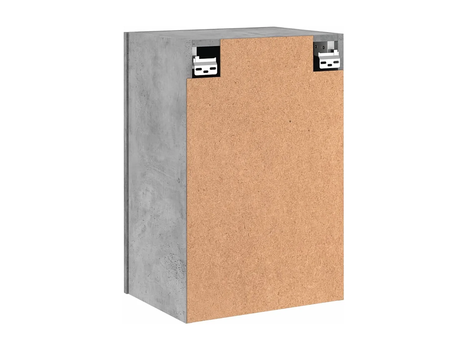 Meubles TV muraux 2 pcs gris béton 40,5x30x60cm bois ingénierie
