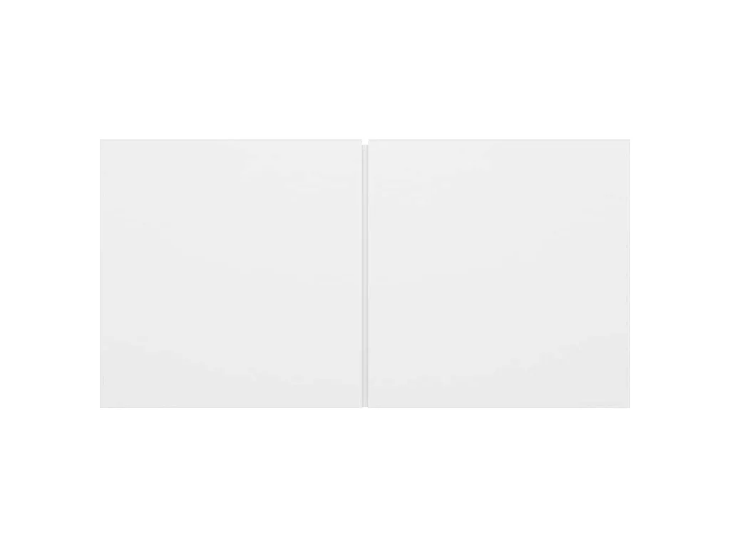 Meubles TV suspendus 3 pcs Blanc 60x30x30 cm