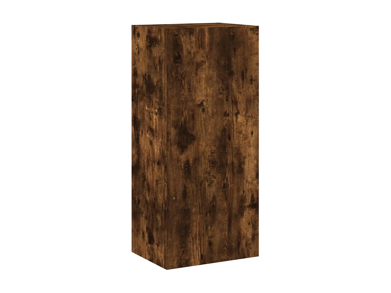 Armoires murales TV 5 pcs chêne fumé bois d'ingénierie