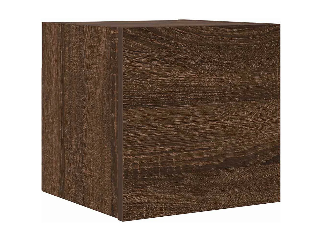Mueble para TV de pared roble marrón 30,5x30x30 cm