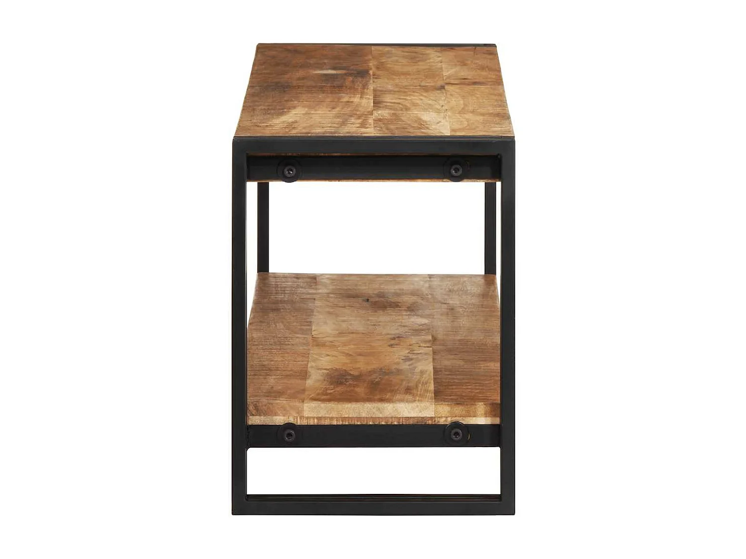 Meuble TV 120x30x40 cm Bois de manguier brut