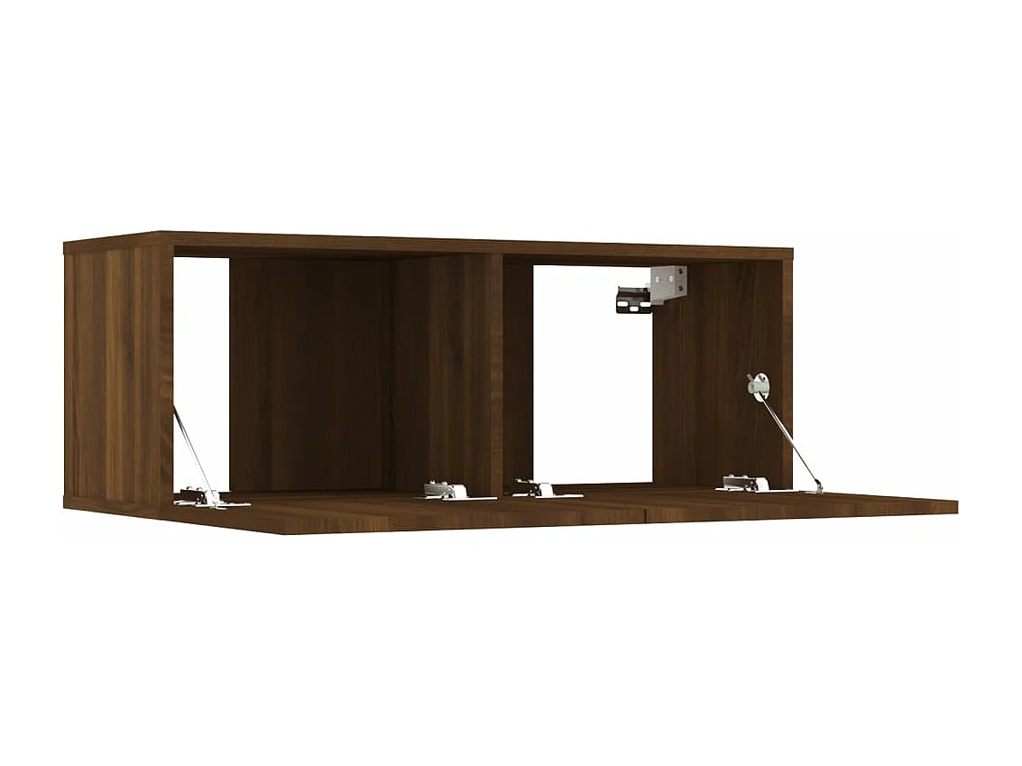 Ensemble de meubles TV 8 pcs Chêne marron Bois d'ingénierie