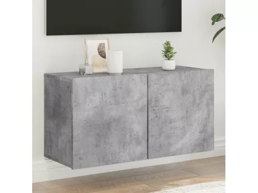 Kauf Unique TV-Wandschrank Betongrau 80x30x41 cm