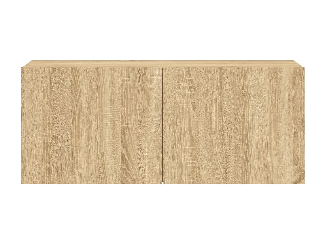Mueble para TV de pared roble Sonoma 100x30x41 cm