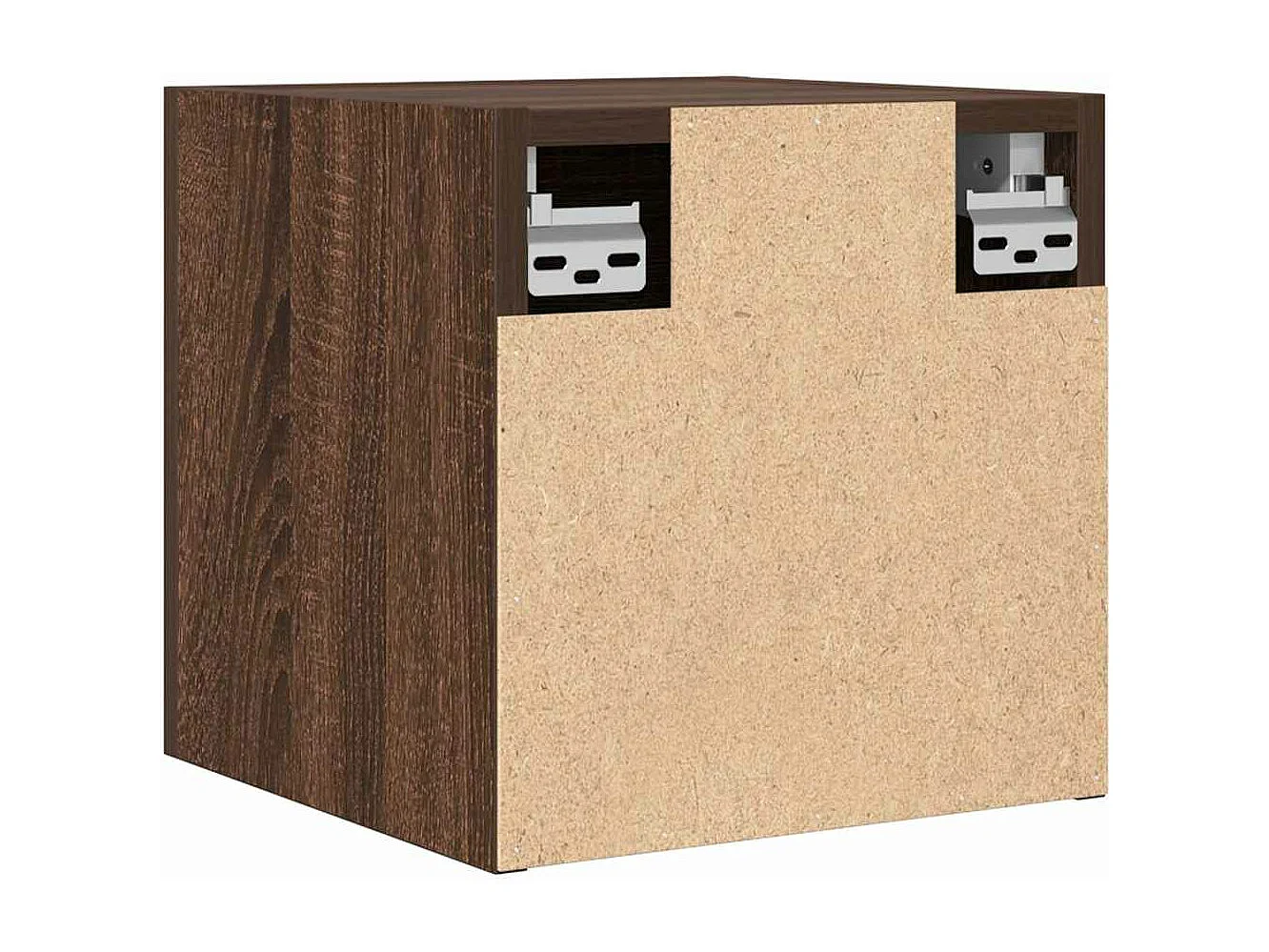 Meubles TV muraux 2 pcs Chêne marron 30,5x30x30 cm