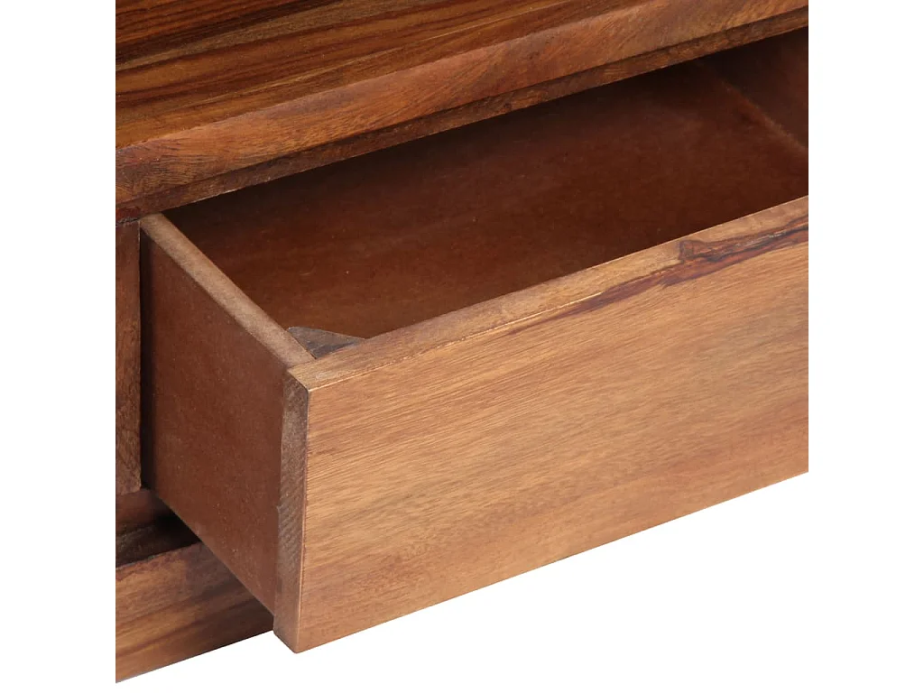 Mobile Porta TV 120x30x40 cm in Legno Massello di Acacia