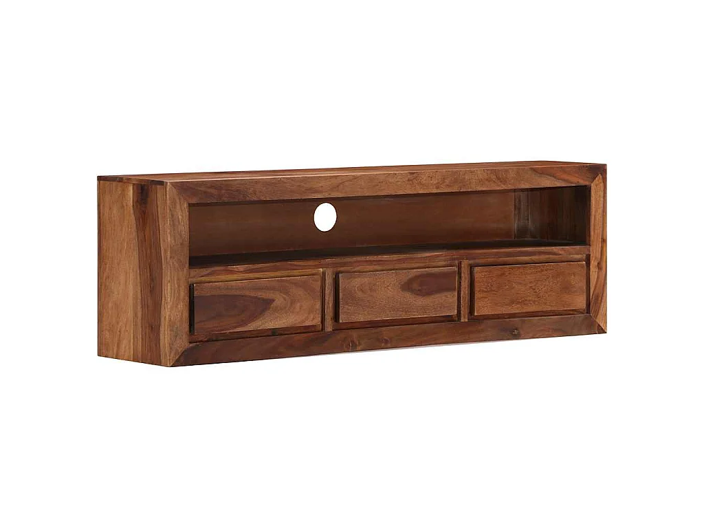 Meuble TV 120x30x40 cm Bois solide